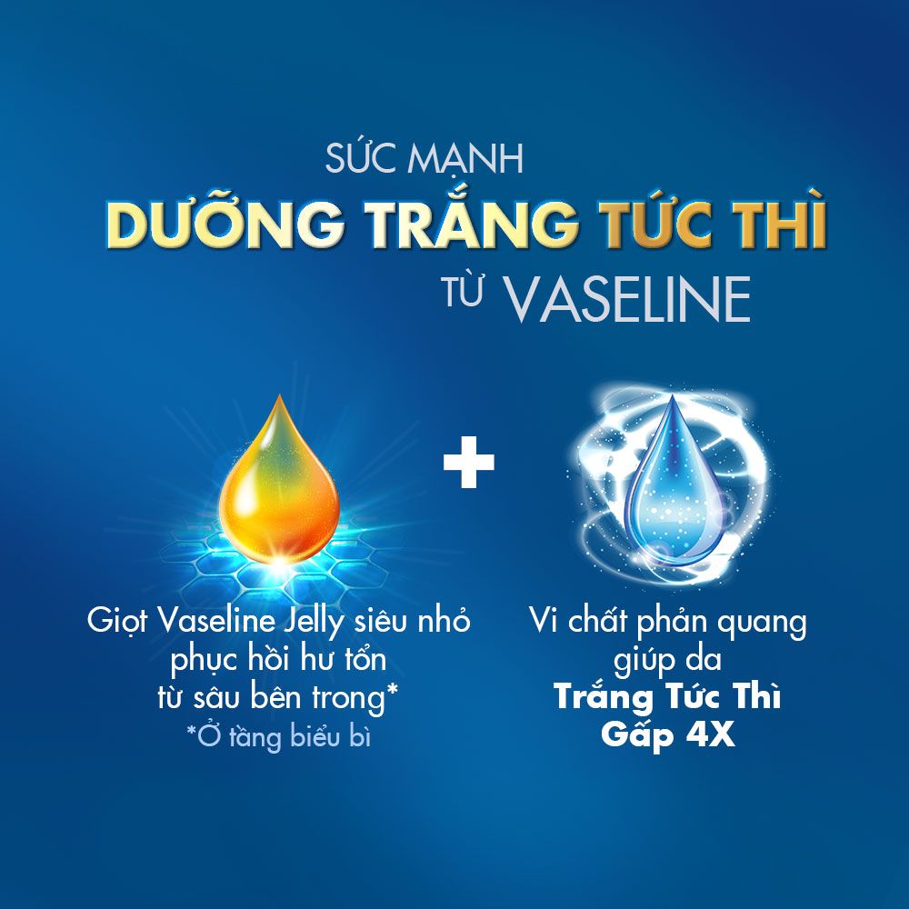 Sữa dưỡng thể trắng da Vaseline Sữa dưỡng thể trắng da Vaseline