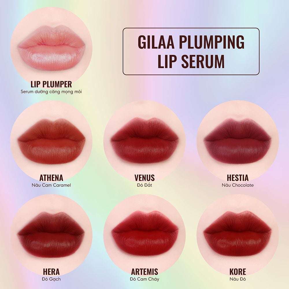 Son Kem Lì Dưỡng Ẩm Gilaa Plumping Lip Serum 3.8gSon Kem Lì, Dưỡng ...