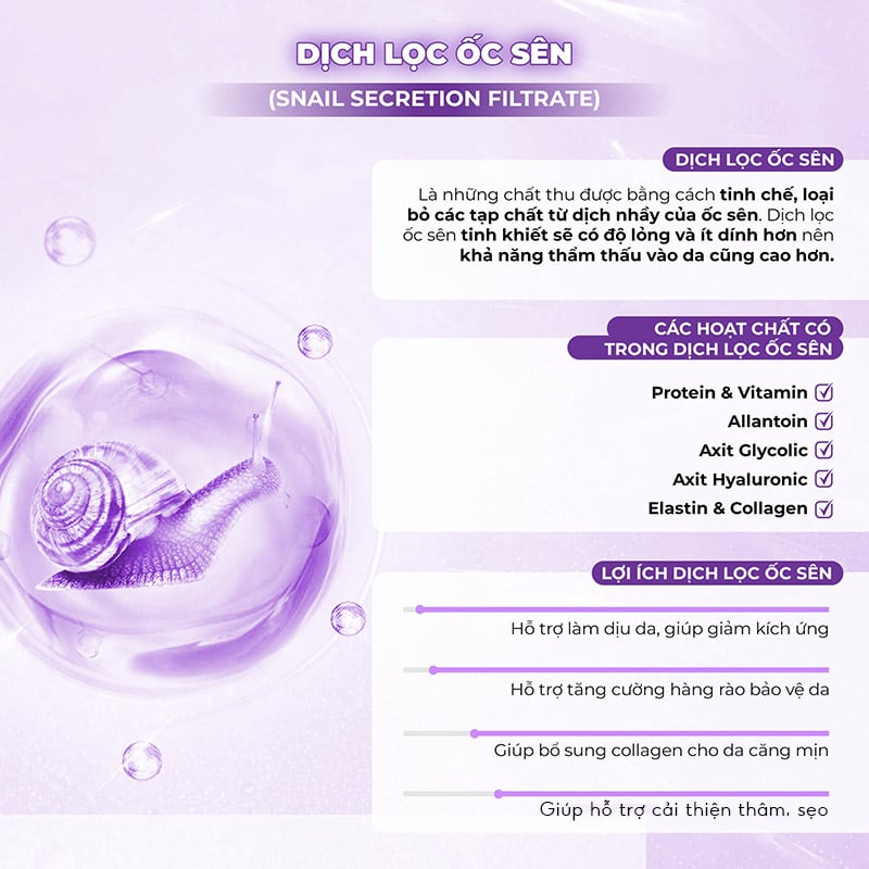 thegioiskinfood.com - Sữa Rửa Mặt Tiam Ốc Sên Làm Dịu, Hỗ Trợ Phục Hồi Da Snail & Azulene Low pH Cleanser 200ml