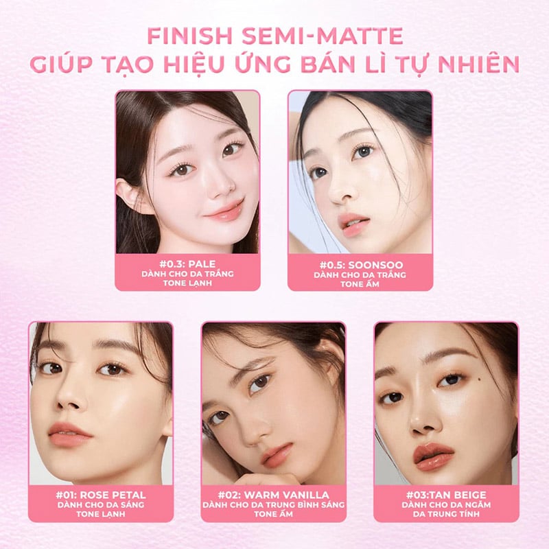 thegioiskinfood.com - Cushion Chống Nắng Che Phủ Tốt Aperire Day Dream Cover Cushion SPF50+/PA++++