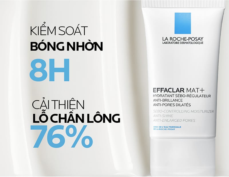 thegioiskinfood.com - Kem Dưỡng La Roche-Posay Kiềm Dầu, Cải Thiện Lỗ Chân Lông Effaclar Mat+ 40ml