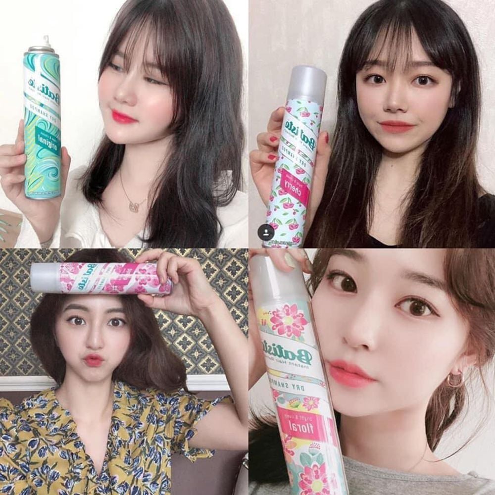 Dầu Gội Khô Giúp Làm Sạch, Tóc Bồng Bềnh Batiste Dry Shampoo 200ml