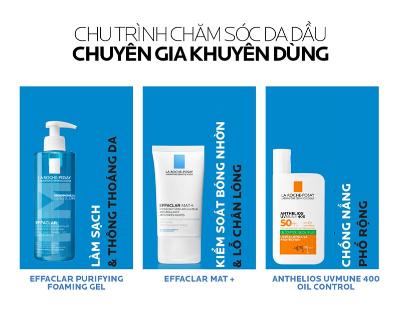 thegioiskinfood.com - Kem Dưỡng La Roche-Posay Kiềm Dầu, Cải Thiện Lỗ Chân Lông Effaclar Mat+ 40ml