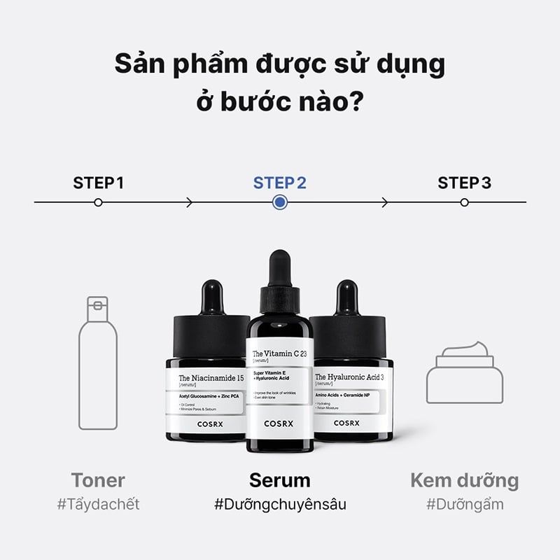 Serum Làm Dịu, Cấp Ẩm Hyaluronic Acid 3% Cosrx The Hyaluronic Acid 3 Serum 20ml