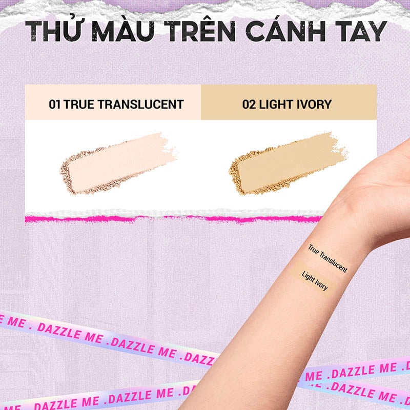 thegioiskinfood.com - Phấn Phủ DAZZLE ME Dạng Bột Kiềm Dầu Better Than Filter Fixed Loose Powder 8g