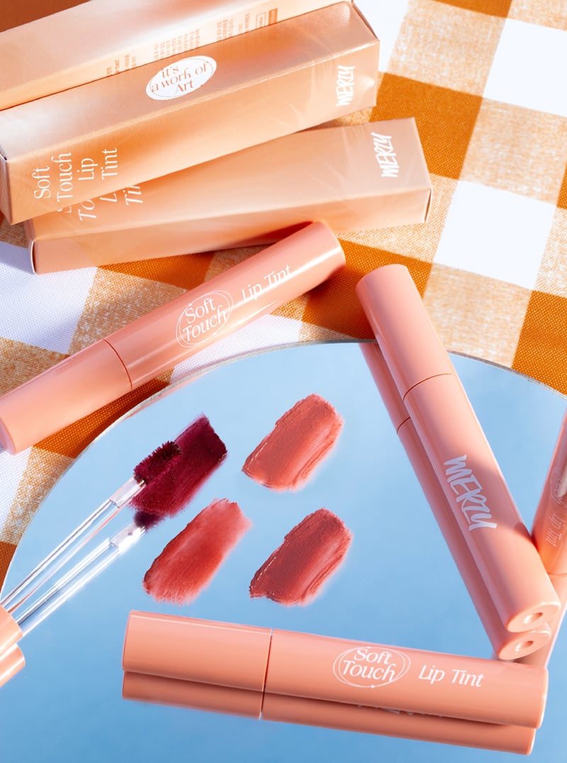 Merzy Soft Touch Lip Tint (Peach Fuzz Edition)