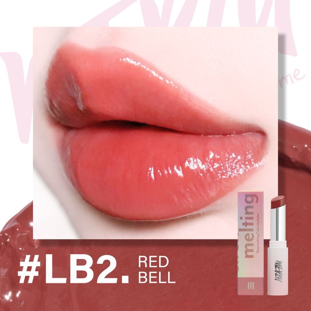 Merzy Siren Melting Color Lip Balm #LB2 Red Bell