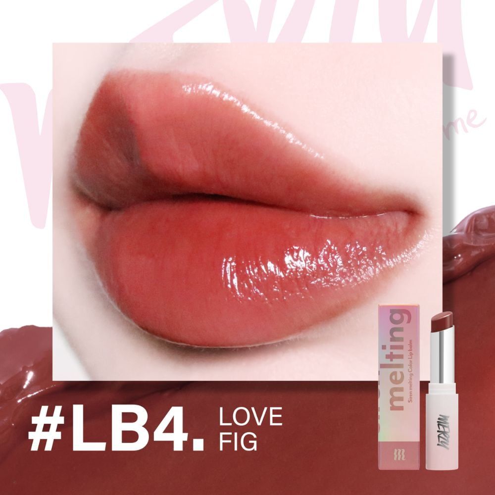 Merzy Siren Melting Color Lip Balm #LB4 Love Fig
