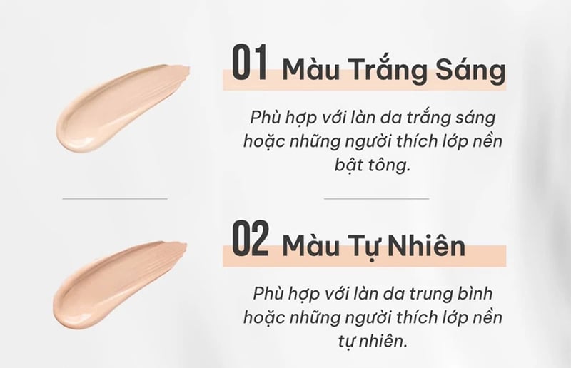 thegioiskinfood.com - Phấn Nước Lâu Trôi, Mỏng Nhẹ Hexze Brightening Longlasting Cushion Foundation (Set 2 lõi)