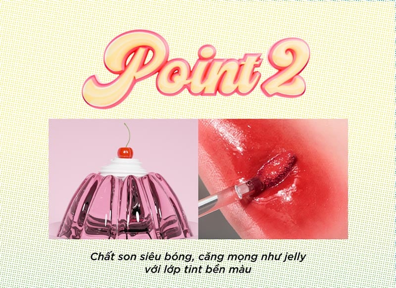 thegioiskinfood.com -  Son Tint Bóng FOIF Thuần Chay, Ẩm Mịn, Căng Bóng Jelly Lasting Tint 3g