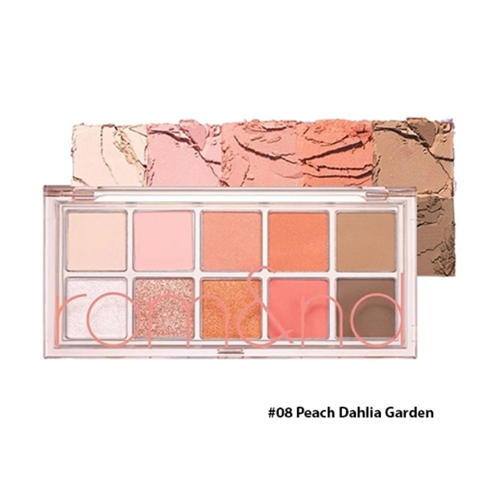 Bảng phấn mắt Romand Better Than Palette #08 rực rỡ, phù hợp với sự kiện đặc biệt