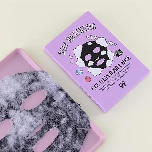 Mặt nạ sủi bọt G9SKIN Self Aesthetic Pore Clean Bubble Mask