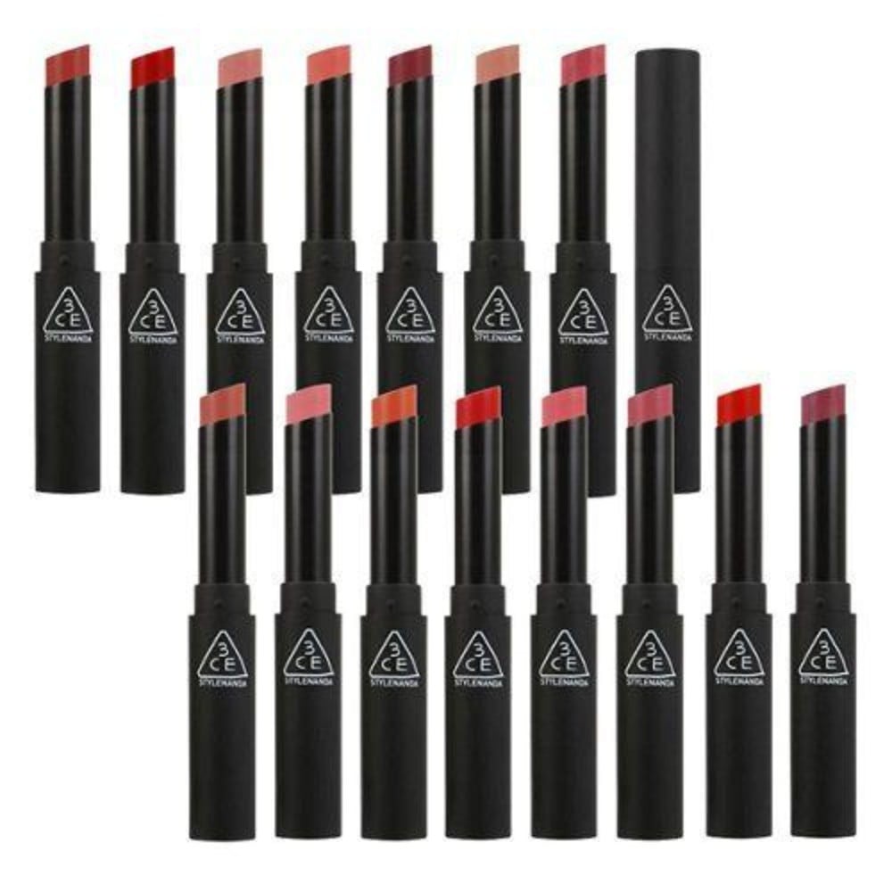 2.4 - thegioiskinfood - Son 3CE Slim Velvet Lip Color vỏ đen