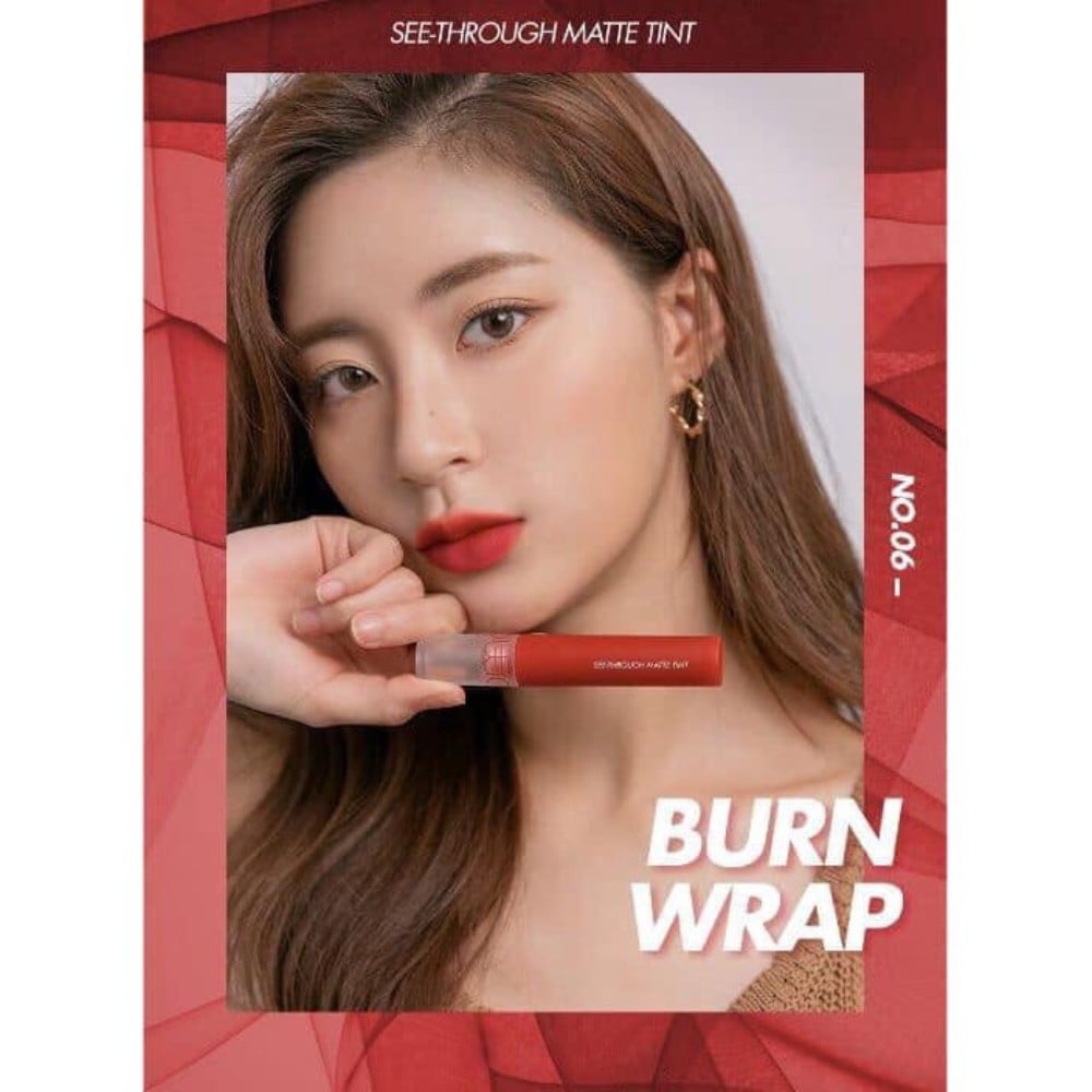 30.5 - thegioiskinfood - Son Romand See -Through Matte Tint màu 06 Burn Wrap