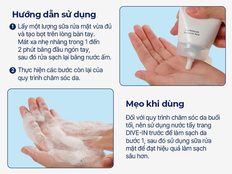 thegioiskinfood.com - Sữa Rửa Mặt Tạo Bọt Dưỡng Ẩm Da Torriden Dive In Cleansing Foam 150ml