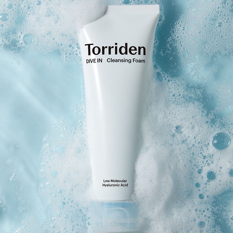 thegioiskinfood.com - Sữa Rửa Mặt Tạo Bọt Dưỡng Ẩm Da Torriden Dive In Cleansing Foam 150ml