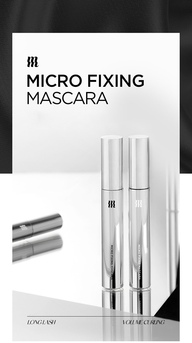 Mascara Cố Định, Làm Dài Và Dày Mi Merzy Micro Fixing Mascara 9ml