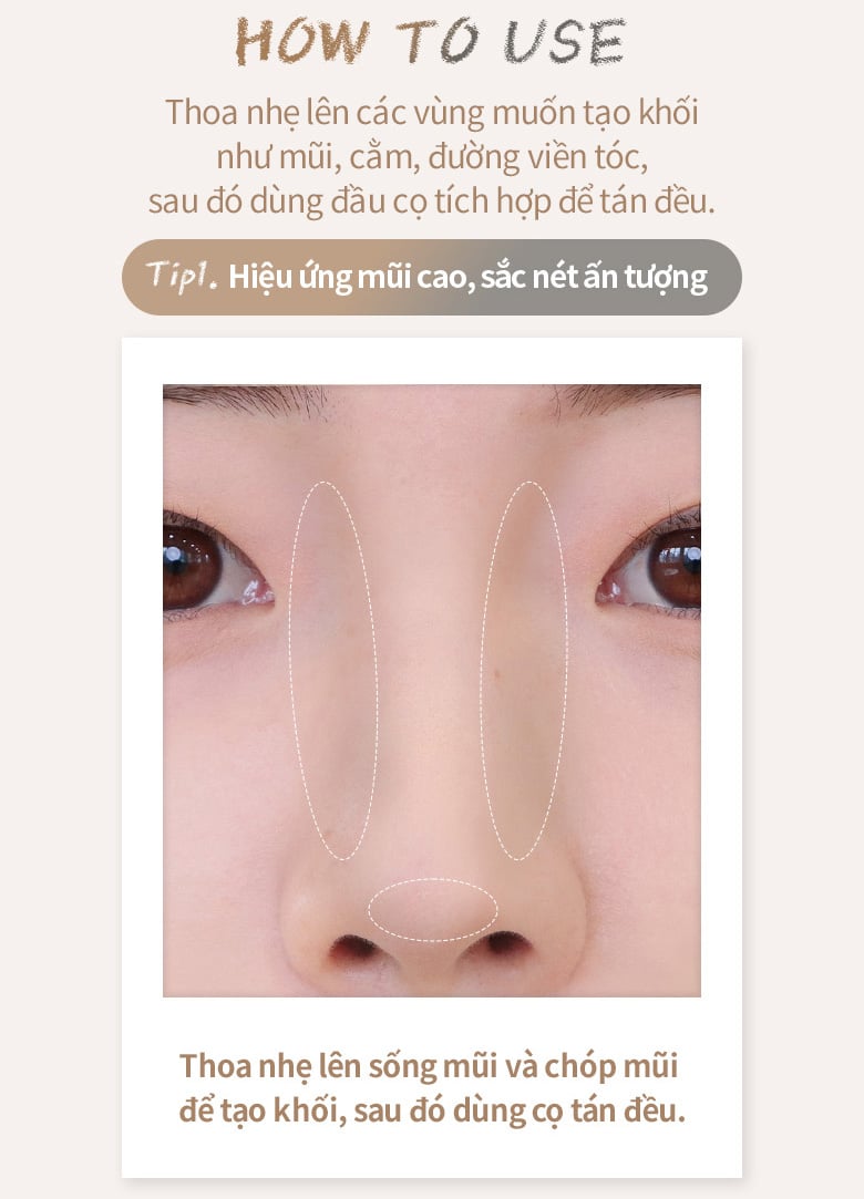 thegioiskinfood.com - Bút Tạo Khối Hai Đầu Merzy Easy Drawing Shading Stick 1.3g