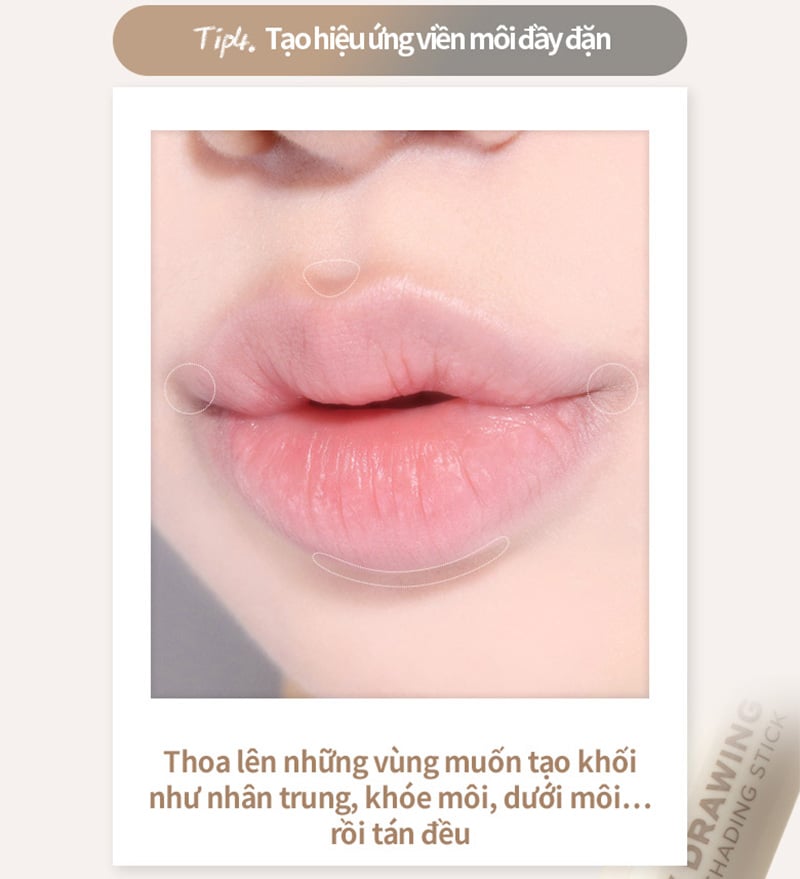 thegioiskinfood.com - Bút Tạo Khối Hai Đầu Merzy Easy Drawing Shading Stick 1.3g