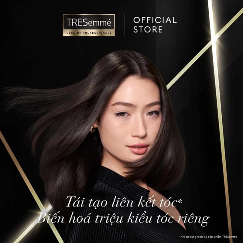 Dầu Gội Dưỡng Tóc Vào Nếp & Suôn Mượt TRESemmé Keratin Smooth Shampoo