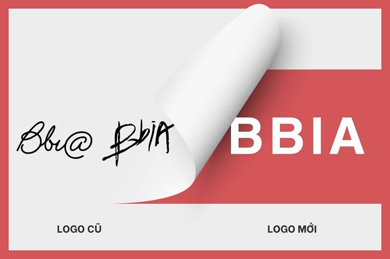 Thông báo thay đổi logo Bbia