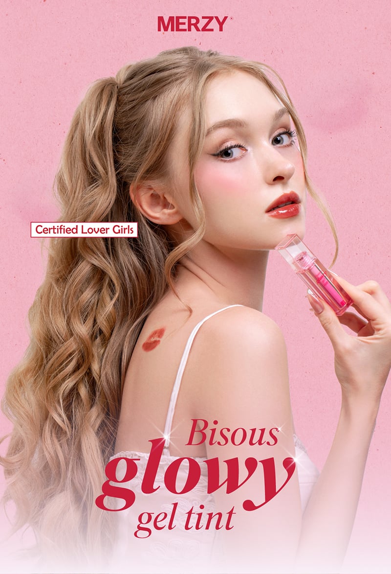 Son Bóng Pha Lê Căng Mọng, Bền Màu Merzy Bisous Glowy Gel Tint 4g