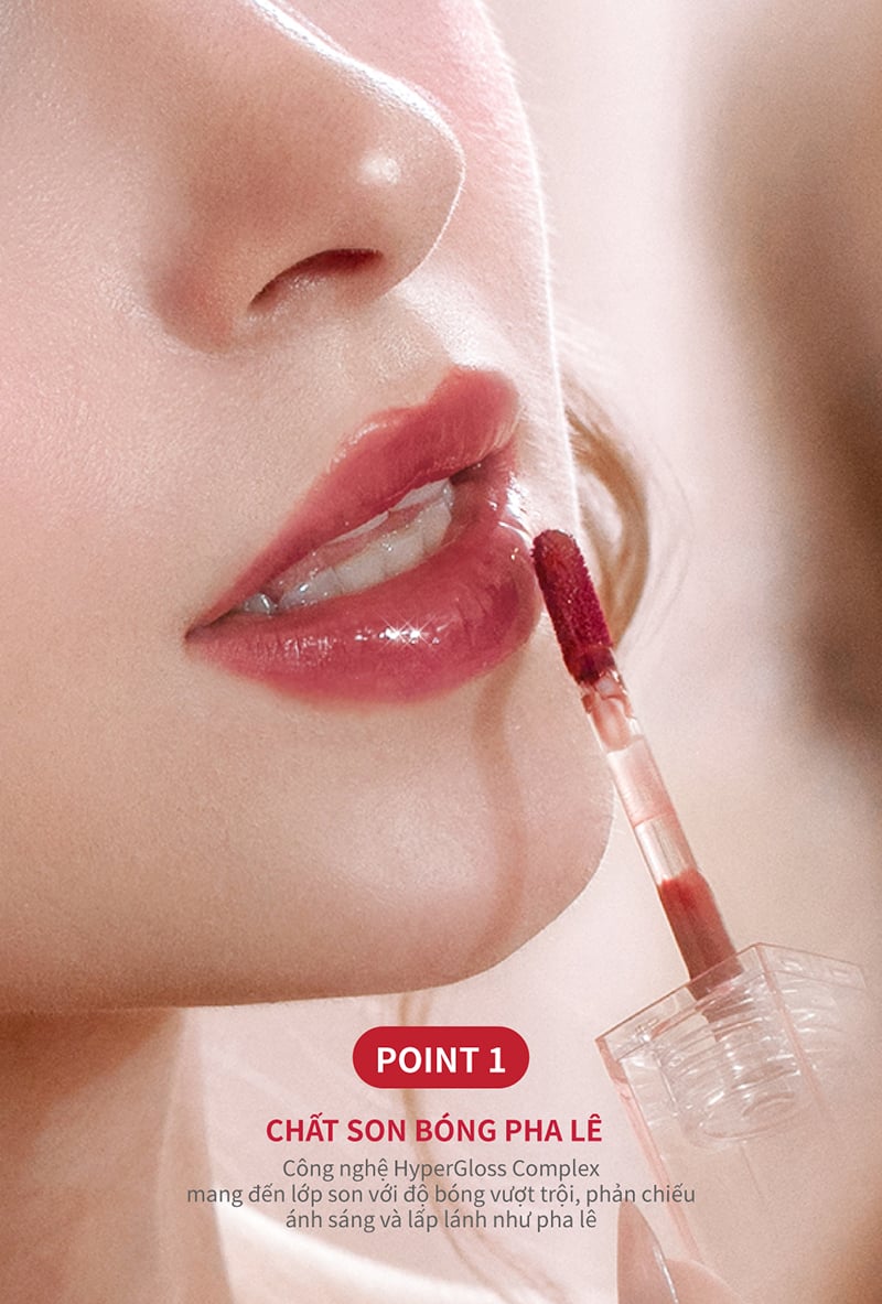 Son Bóng Pha Lê Căng Mọng, Bền Màu Merzy Bisous Glowy Gel Tint 4g