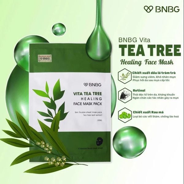 BNBG Vita Tea Tree Healing Face Mask Pack