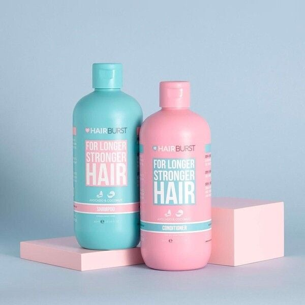 Bộ đôi gội xả kích thích mọc tóc Hairburst For Longer Stronger Hair