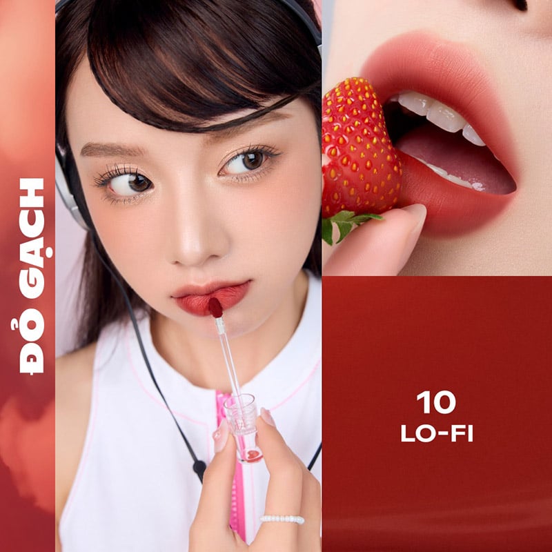 [SUGARPLUM BY OFÉLIA] Son Tint Lì Siêu Nhẹ Môi OFÉLIA Sugarplum MistyNow Blurring Tint 3.8g