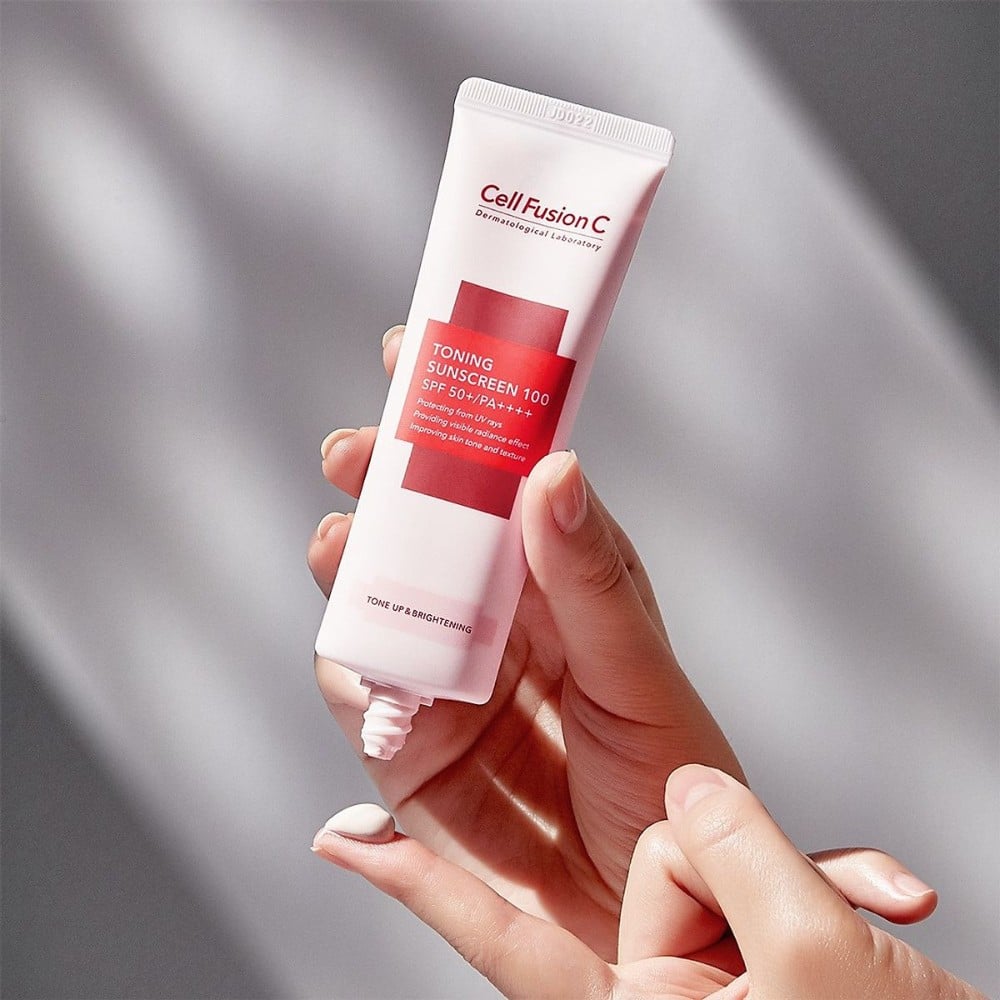 2.12 - thegioiskinfood.com - Kem chống nắng Cell Fusion C Brightening Tone Up Sunscreen 100