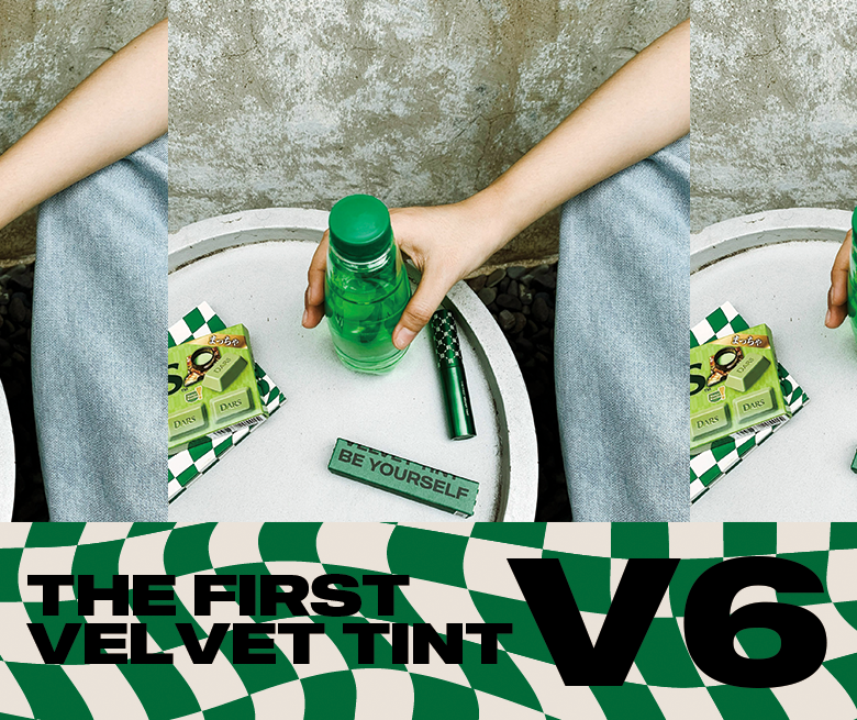 [PHIÊN BẢN TỰ THẮT NƠ] Son Kem Lì, Bền Màu, Lâu Trôi Merzy The First Velvet Tint V6 Xanh Lá Green Edition 4.5g