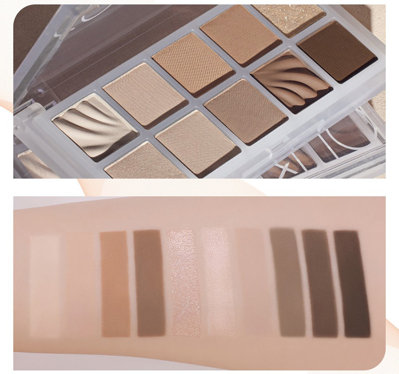 [NEW][Màu 00 - 13] Bảng Phấn Mắt 10 Ô Siêu Lấp Lánh Romand Better Than Eye Palette