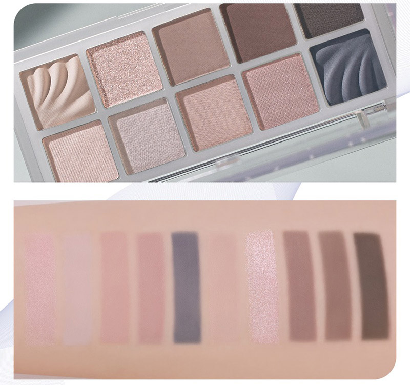 [NEW][Màu 00 - 13] Bảng Phấn Mắt 10 Ô Siêu Lấp Lánh Romand Better Than Eye Palette