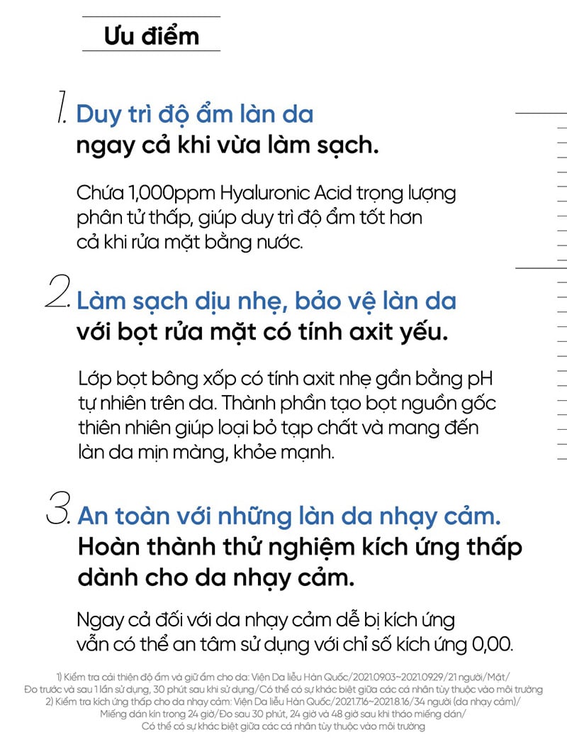 thegioiskinfood.com - Sữa Rửa Mặt Tạo Bọt, Làm Sạch Sâu, Dưỡng Ẩm THE LAB Oligo Hyaluronic Acid Foam Cleanser 120ml