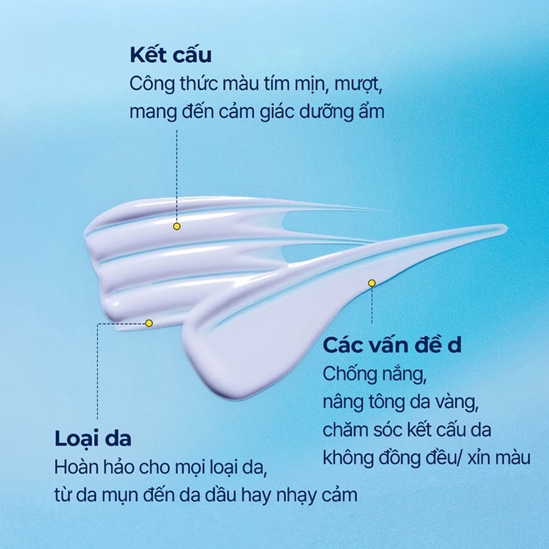 Kem Chống Nắng Nâng Tông Torriden Dive In Tone Up Sun Cream Purple SPF50+ PA++++ 60ml
