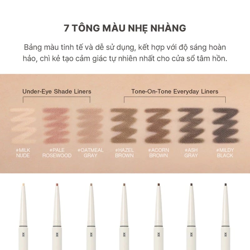 thegioiskinfood.com - 3CE Soft Mute Liner #Ash Gray