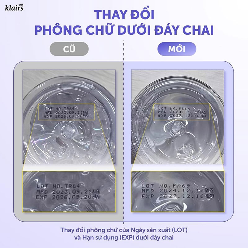 thegioiskinfood.com - Nước Hoa Hồng Không Mùi Dưỡng Ẩm, Làm Dịu Da Klairs Supple Preparation Unscented Toner 180ml