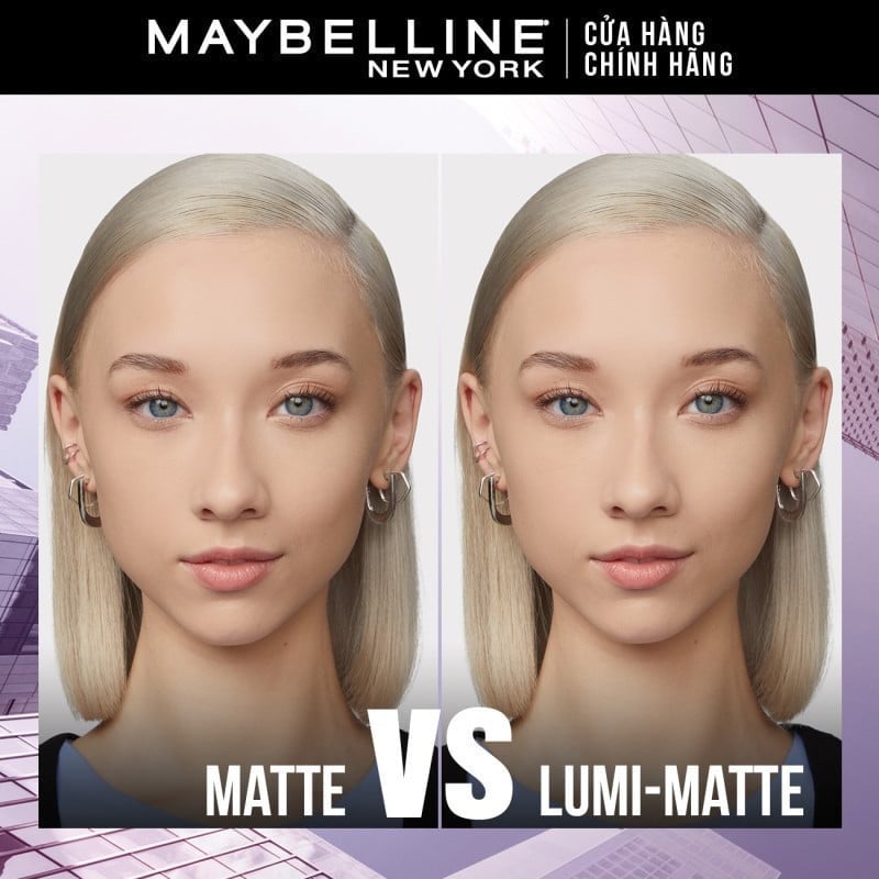 thegioiskinfood.com - (TEST) Kem Nền Bắt Sáng, Che Phủ Cao, Siêu Nhẹ Mặt Maybelline Super Stay Up To 30H Lumi Matte Foundation 35ml