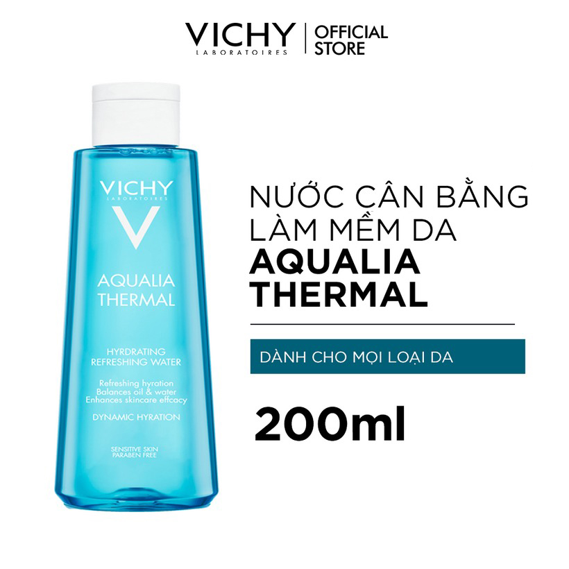 thegioiskinfood.com - Nước Hoa Hồng Vichy Làm Mềm Da Aqualia Hydrating Refreshing Water 200ml
