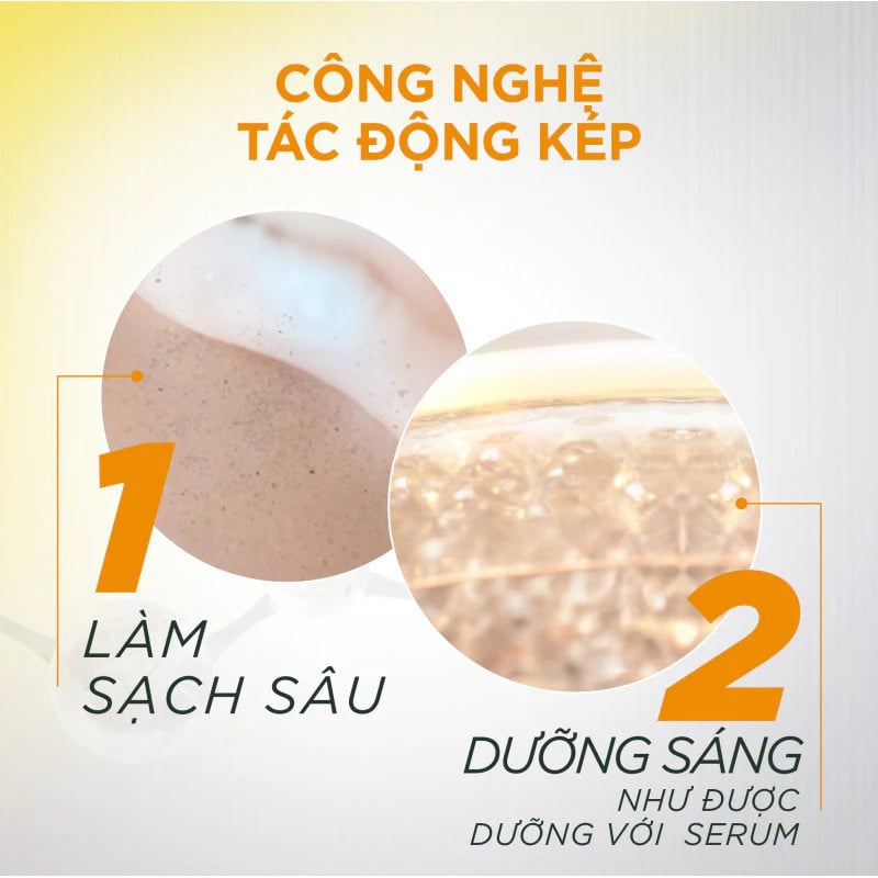 thegioiskinfood.com - thay đổi bao bì Sữa Rửa Mặt Tạo Bọt Hỗ Trợ Dưỡng Sáng Da Garnier Light Complete Brightening Whip Foam 100ml