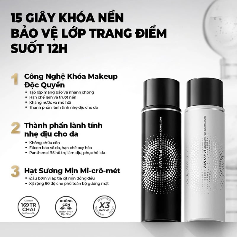 thegioiskinfood.com - Pramy Setting Spray Finish