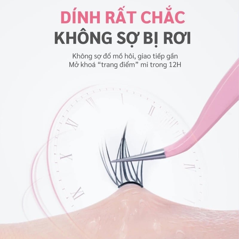 Mi Giả Cụm Tự Dính Không Cần Keo Mlen Diary