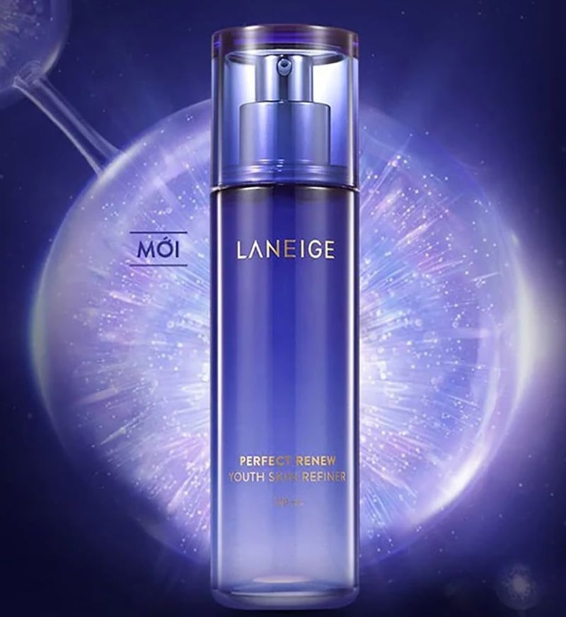 Nước Hoa Hồng Laneige Giúp Da Mềm Mịn, Săn Chắc Perfect Renew Youth Skin Refiner 120ml