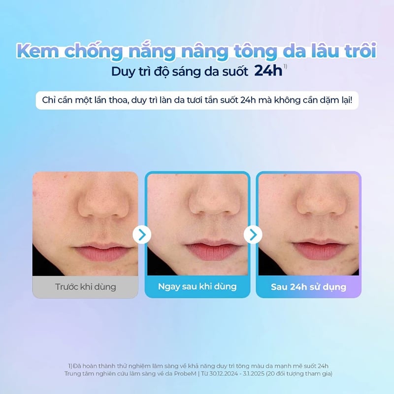 Kem Chống Nắng Nâng Tông Torriden Dive In Tone Up Sun Cream Purple SPF50+ PA++++ 60ml