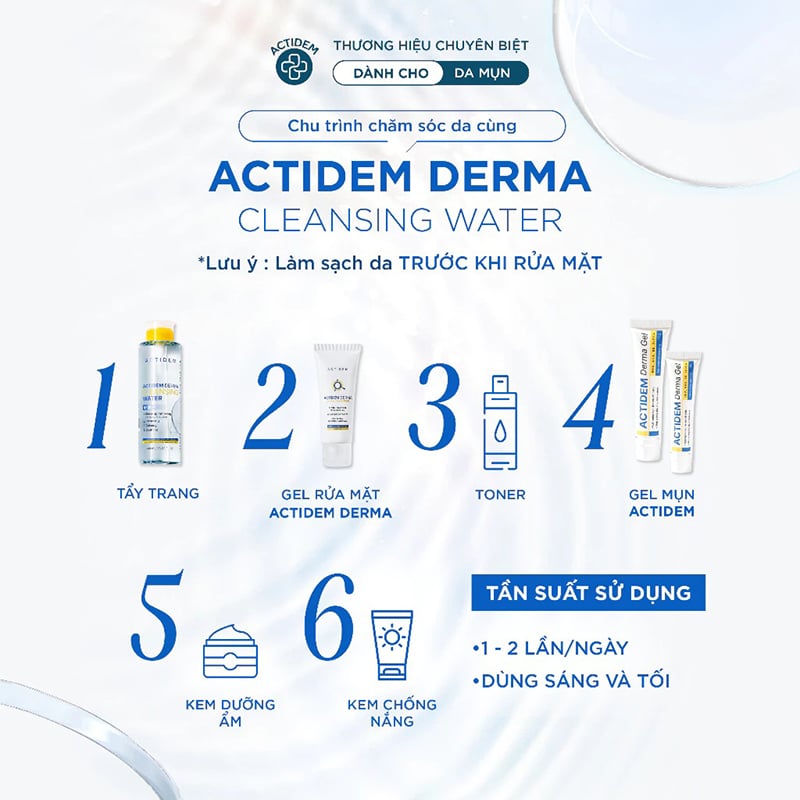 thegioiskinfood.com - Actidem Derma pH Gel Cleanser 150ml