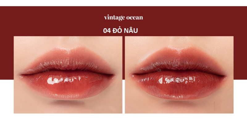 [COMBO VALENTINE ROMAND ] Combo 2 Son Tint Nước Siêu Lì, Lâu Trôi Romand Glasting Water Tint 4g