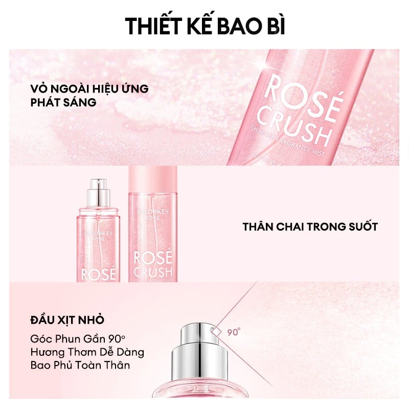 thegioiskinfood.com - xịt thom body mist colorkey