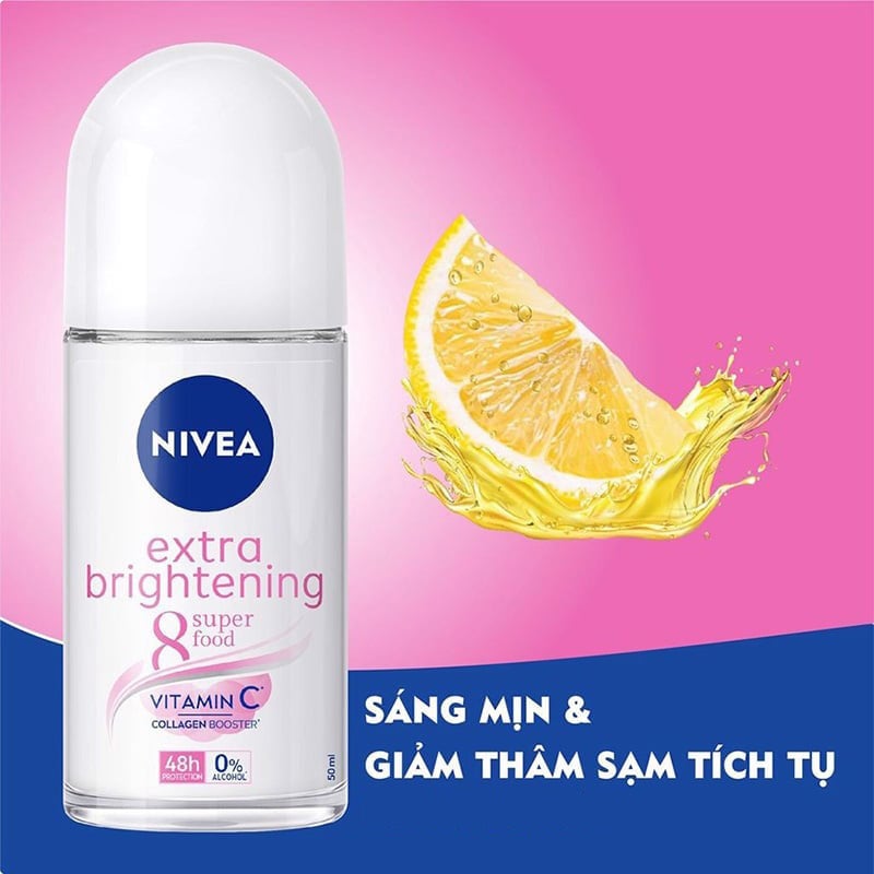 thegioiskinfood.com - Lăn Khử Mùi Nivea Ngọc Trai Anti-Perspirant Roll On