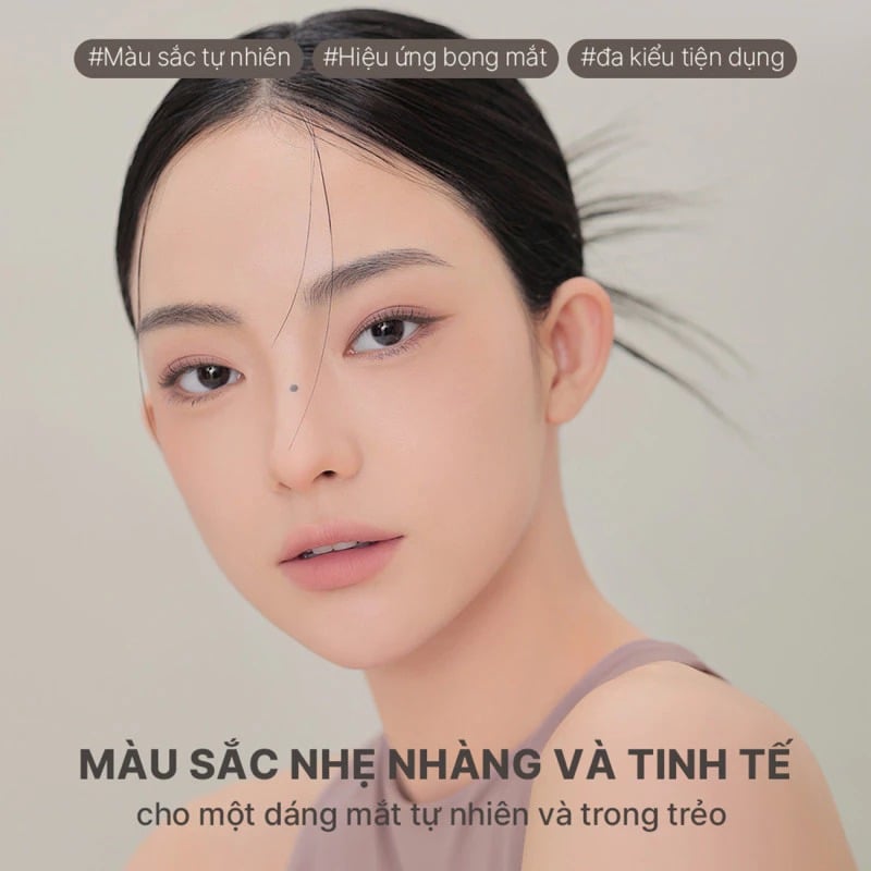 thegioiskinfood.com - 3CE Soft Mute Liner #Ash Gray